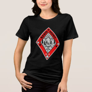 Banjo Bluegrass Music Tri-Blend Shirt