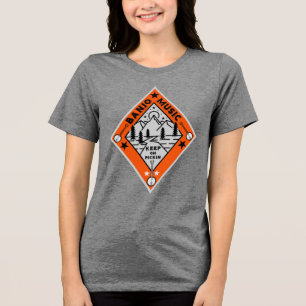 Banjo Bluegrass Music Tri-Blend Shirt