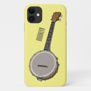 Banjo cartoon illustration iPhone 11 case