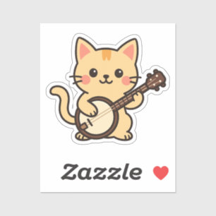 Banjo Cat Country Vibe