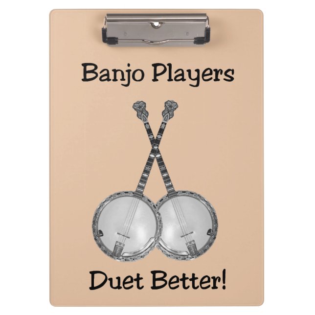 Banjo Clipboard (Front)