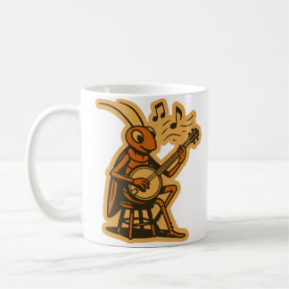 Banjo Cricket Coffee Mug