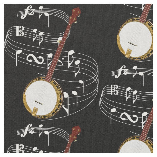 Banjo - Dark Fabric (Close Up)