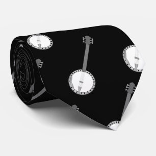 Banjo Design Tie
