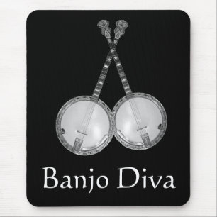 Banjo Diva Mousepad