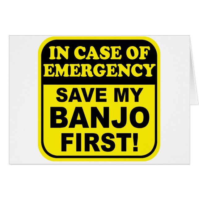 Banjo Emergency (Front Horizontal)