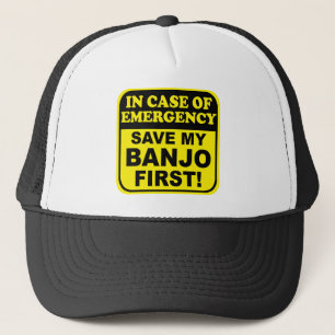 Banjo Emergency Trucker Hat