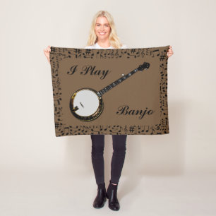 BANJO FLEECE BLANKET