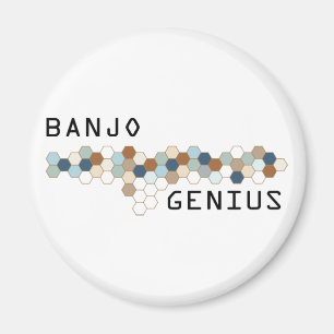 Banjo Genius Magnet