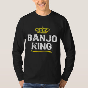 Banjo King Men Boys Player Cool T-Shirt