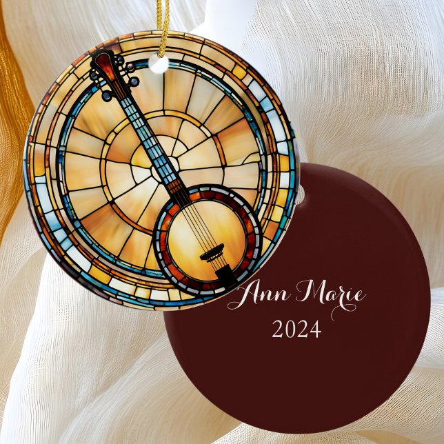 Banjo Music  Ceramic Ornament (Creator Uploaded)