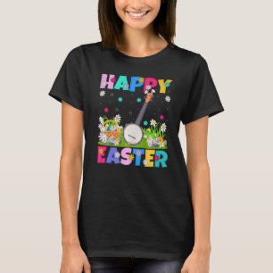 Banjo Music Happy Easter Bunny Banjo Easter Sunday T-Shirt