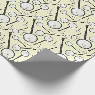Banjo Musician Music Teacher Wrapping Paper