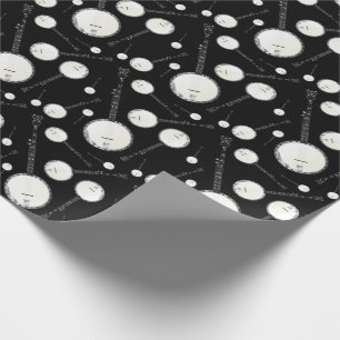 Banjo Musician Music Teacher Wrapping Paper