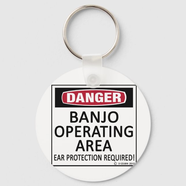 Banjo Operating Area Key Ring (Front)
