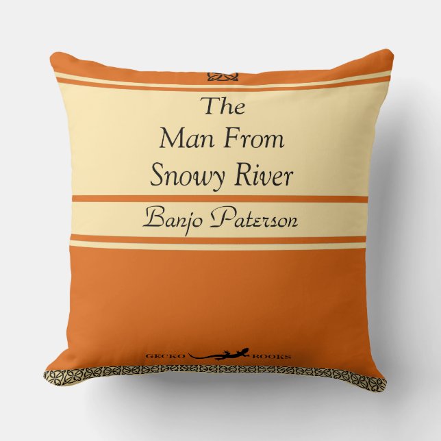 Banjo Paterson Retro Style Cushions (Front)