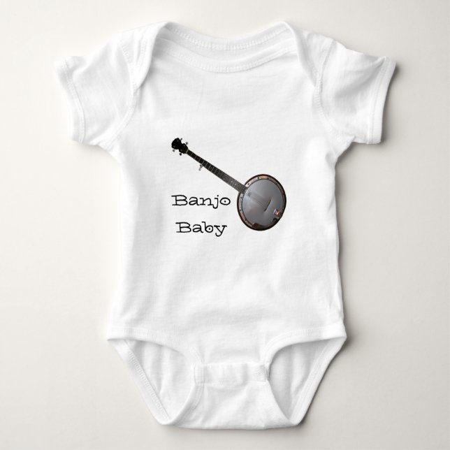 Banjo Picker Baby Bodysuit (Front)