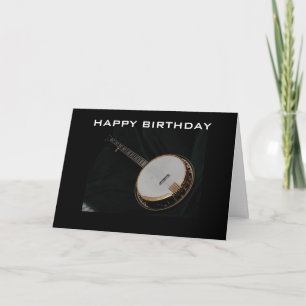 BANJO PICKER'S BIRTHDAY GREETING CARD