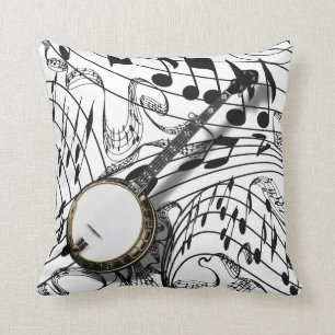 BANJO-PILLOW CUSHION