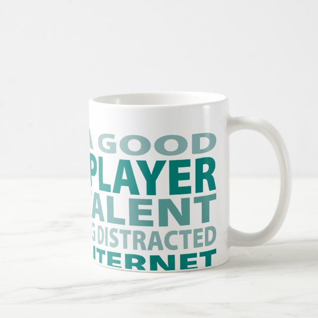 Banjo Player 3% Talent Coffee Mug (Right)
