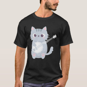 Banjo Player Cat Banjo Banjoist Banjo 1 T-Shirt