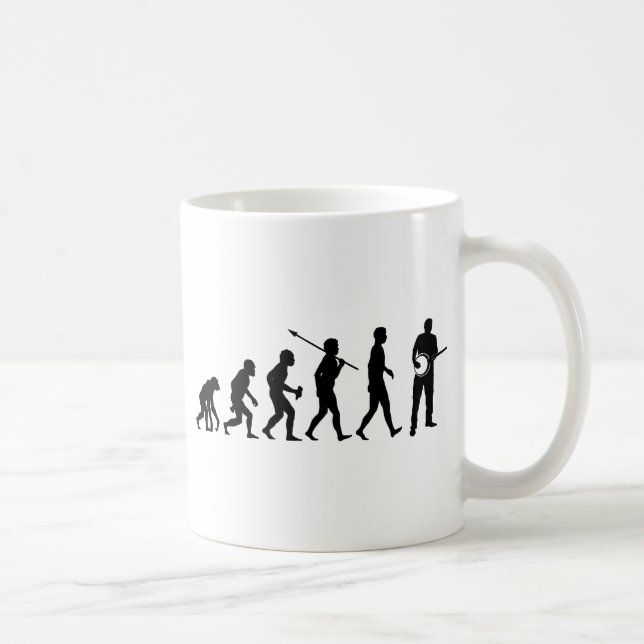 Banjo Player Coffee Mug (Right)