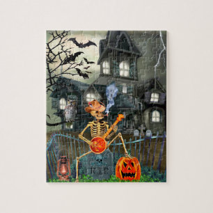 BANJO PLAYIN' BONES JIGSAW PUZZLE