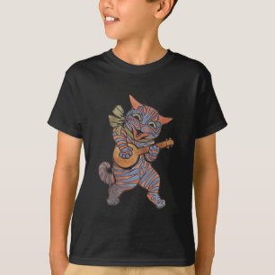 Banjo Playing Cat T-Shirt