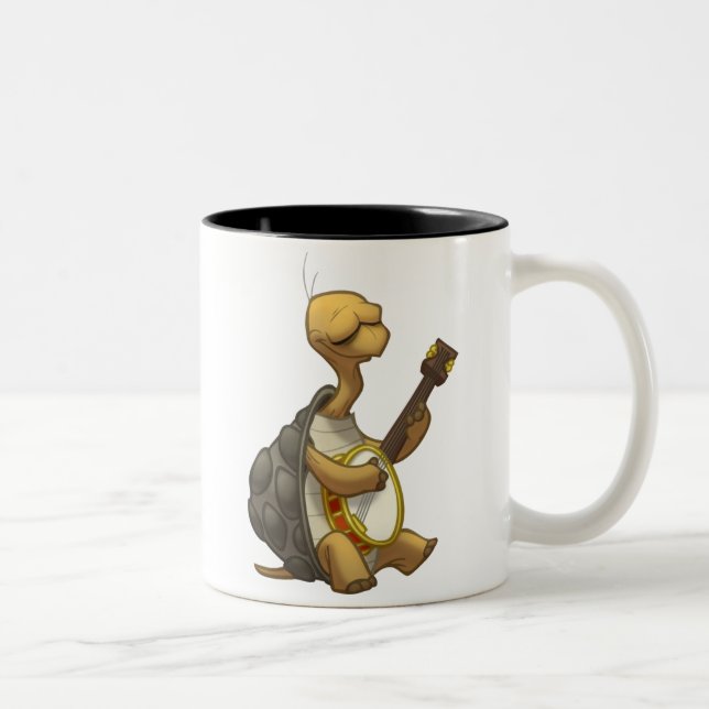 Banjo-Strummin’ Tortoise Mug (Right)