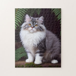 Banjo The Fluffy Persian Cat, Jigsaw Puzzle