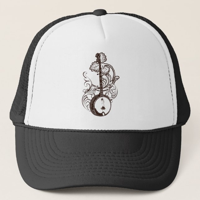 Banjo Trucker Hat (Front)