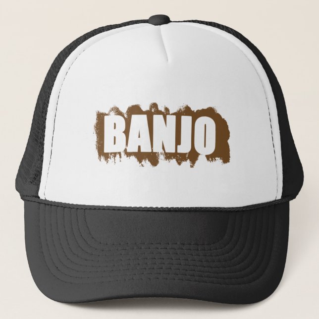 Banjo Trucker Hat (Front)