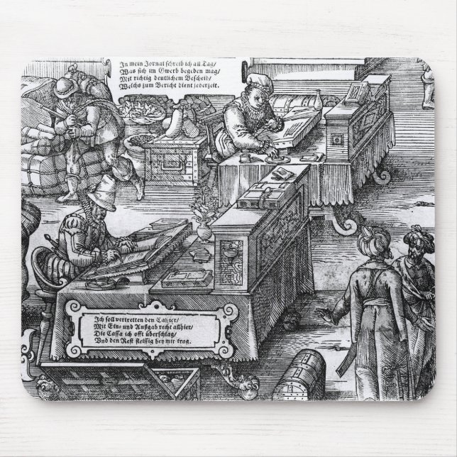 Bank Interior Mouse Pad (Front)