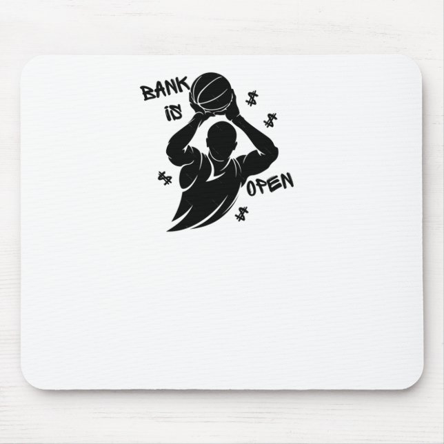 Bank Is Open  Mouse Pad (Front)