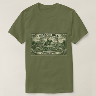 “Bank of Bill” Vintage Western Money Graphic Tee