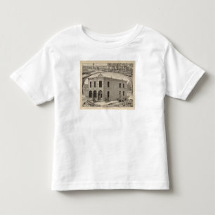 Bank of Downs, Huff Residences, Downs, Kansas Toddler T-Shirt