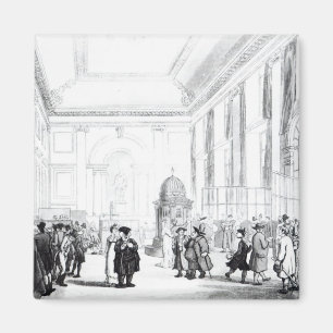Bank of England, Great Hall, from Ackermann's Magnet