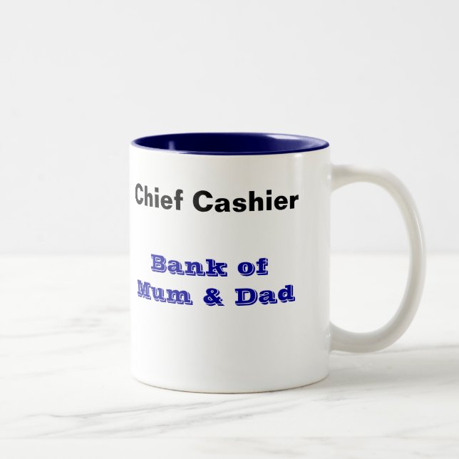 Bank of Mom and Dad Mug - Cashier (Right)