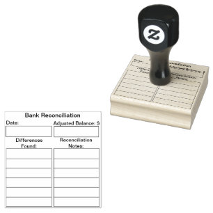 Bank Reconciliation Stamp