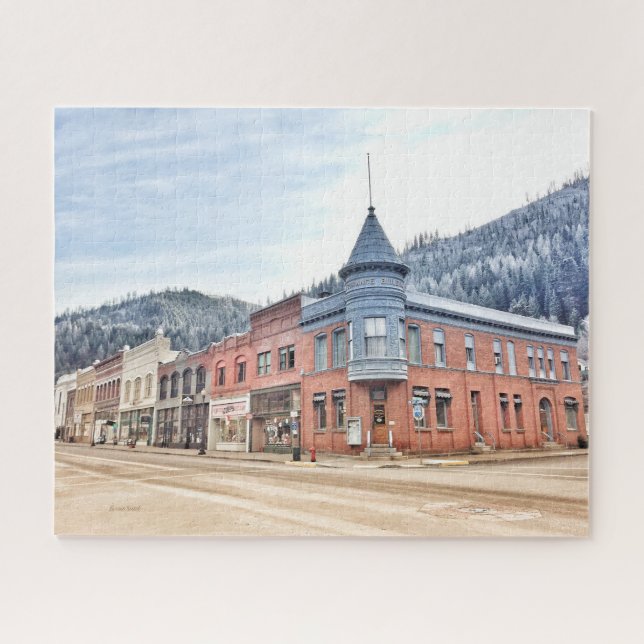 Bank Street at the Center of the Universe Jigsaw Puzzle (Horizontal)