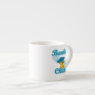 Banker Chick #3 Espresso Cup