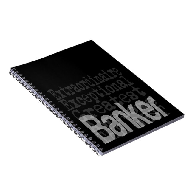 Banker Extraordinaire Notebook (Right Side)