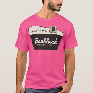 Bankhead National Forest Alabama Welcome Sign T-Shirt