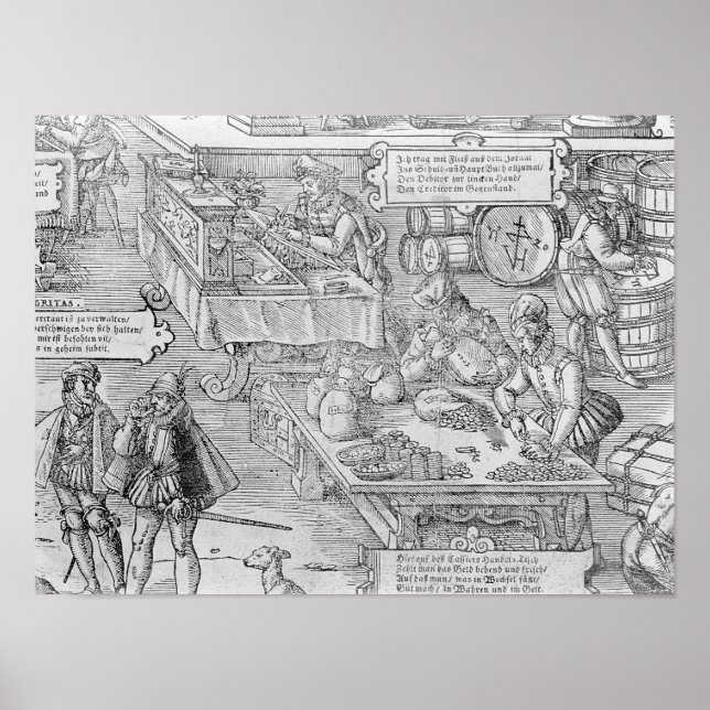 Banking Scene Poster (Front)