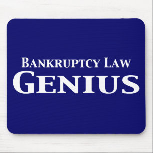 Bankruptcy Law Genius Gifts Mouse Pad
