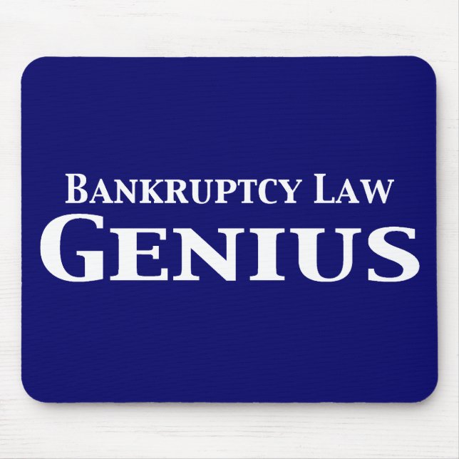 Bankruptcy Law Genius Gifts Mouse Pad (Front)