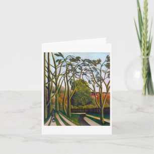 Banks of the Bièvre Henri Rousseau Card
