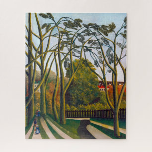 Banks of the Bièvre Henri Rousseau Jigsaw Puzzle