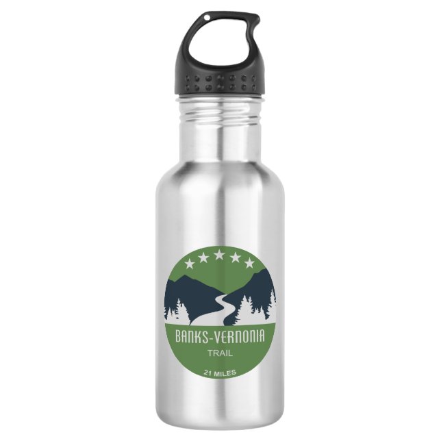 Banks-Vernonia Trail 532 Ml Water Bottle (Front)