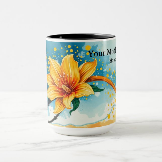 Banksia Boomerang Beach Chase Pollen Pastel Beach Mug (Center)